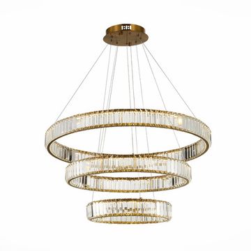 Люстра подвесная LED 122W 4000K SL1622.303.03 латунь Tivoli ST-Luce