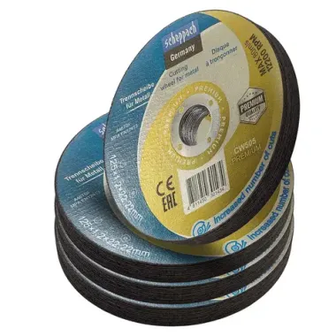 Круг отрезной по металлу 125x1,2x22,2мм(40шт к-т) Scheppach Sch-CW505 PREMIUM[40шт к-т]