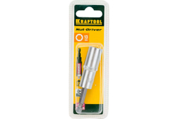 Удлиненная бита с торцовой головкой KRAFTOOL Expert (13 мм; хвостовик E1/4; Cr-V) 26396-13