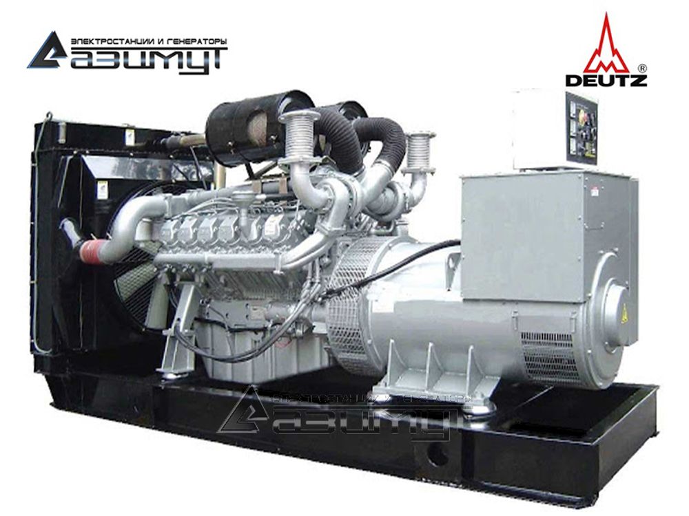 Дизельный генератор Азимут АД-600С-Т400-2РМ6C Deutz с автозапуском Дизельный генератор Азимут АД-600С-Т400-2РМ6C Deutz с автозапуском