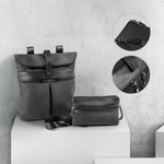 ROVER BACKPACK. Рюкзак из микрофибры и PU