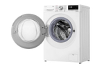 Стиральная машина узкая LG F2V7FS1W, белый