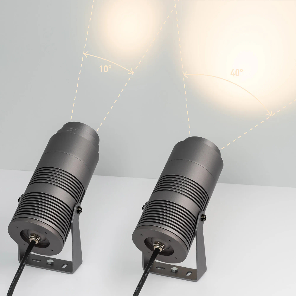 Светильник ALT-RAY-ZOOM-R75-18W Warm3000 (DG, 10-40 deg, 230V) (Arlight, IP67 Металл, 3 года) 032562(1)