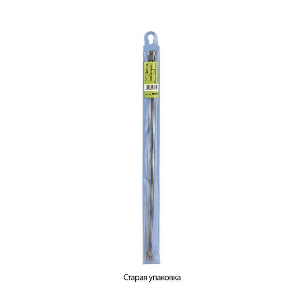 Спицы прямые металл ⌀3.5 мм, 35 см, никель, Gamma MKP