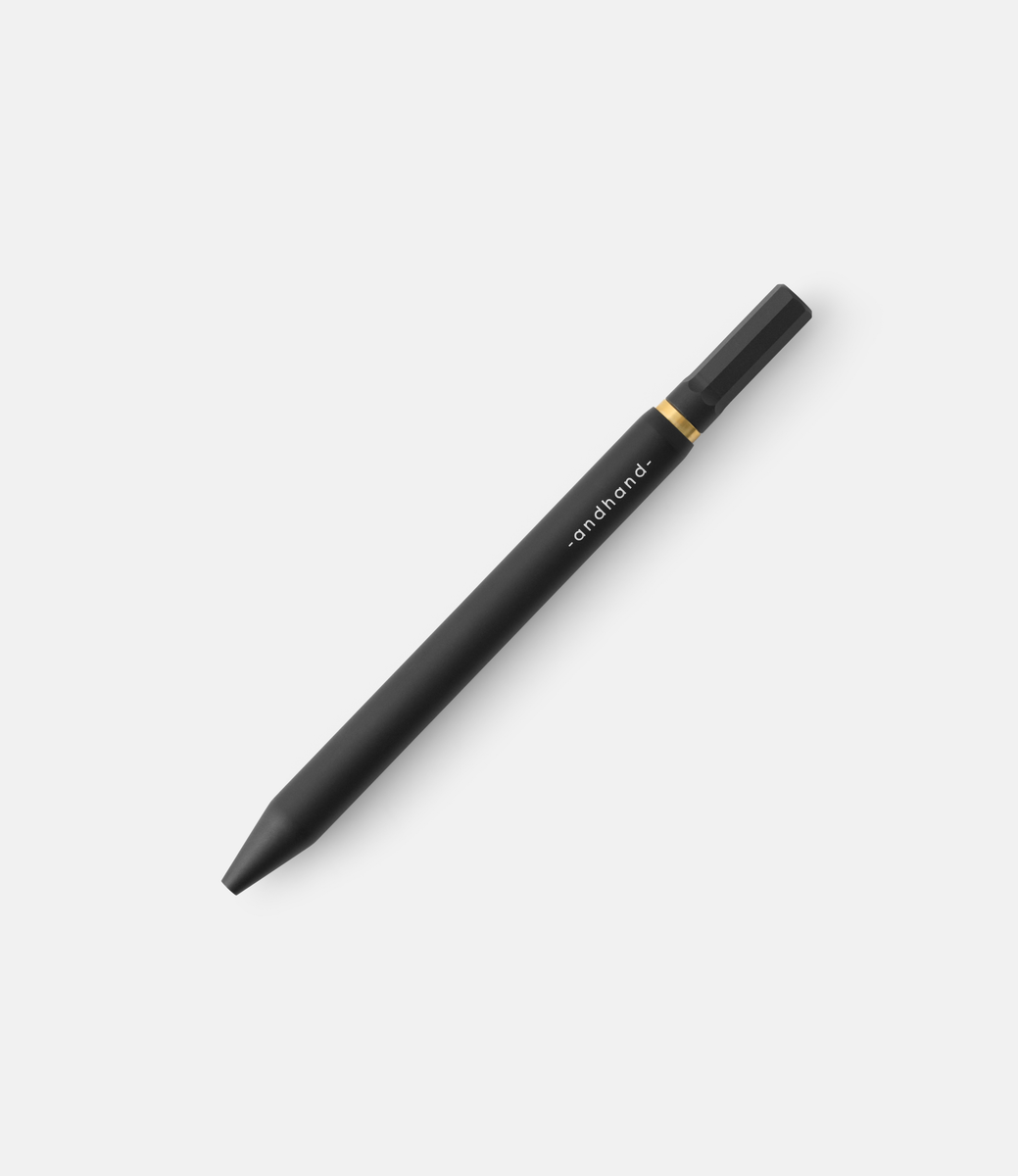 Andhand Method Pen Black — ручка из алюминия с поворотным механизмом