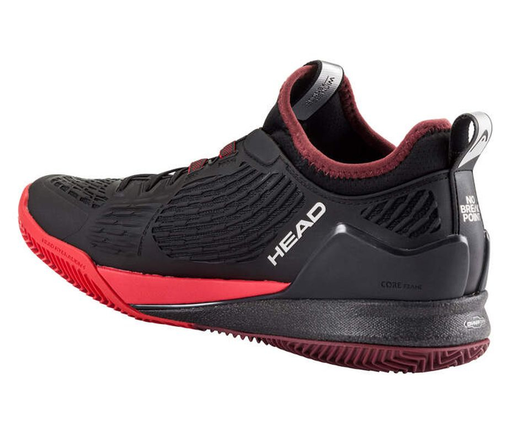 Мужские теннисные кроссовки Head Endure Pro Clay - black/red