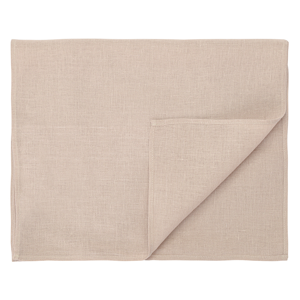 Дорожка на стол 45x150 Tkano Essential льняная бежевая