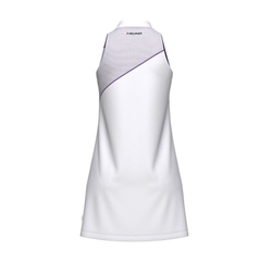 Женское теннисное платье Head Spirit - white/purple