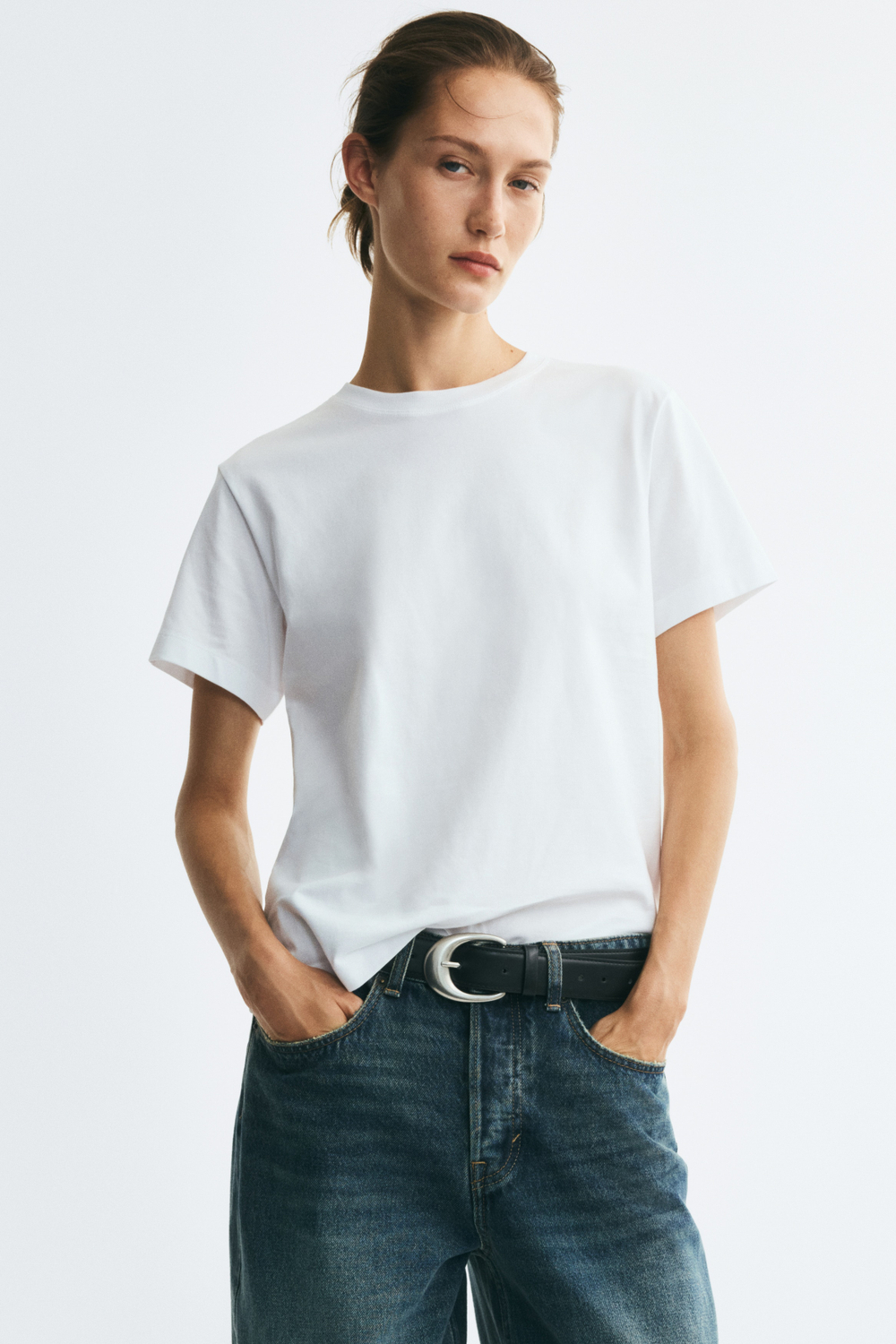 Футболка из хлопка Supima® - H&M