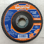 Диск шлифовальный лепестковый циркониевый КЛТ P60 WADFOW WYL2312 125x22.2 мм
