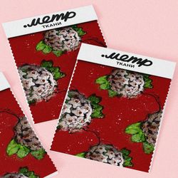 Ткань барби белые цветы шаровой формы