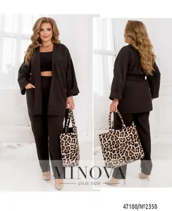 Костюм 2350-черный Minova