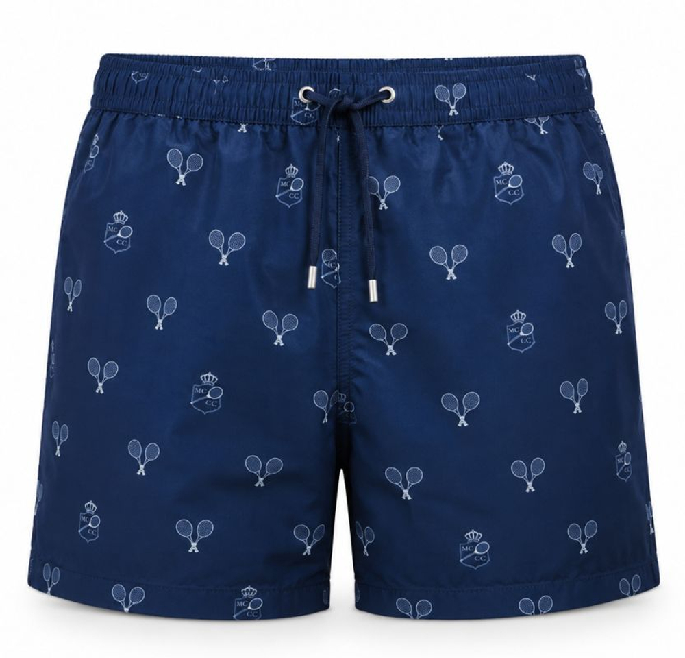 Мужские спортивные боксеры Monte-Carlo Country Club MCCC Crossed Rackets Boxer - navy
