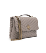 Skórzana наплечная сумка Kira TORY BURCH - бежевый(90446)