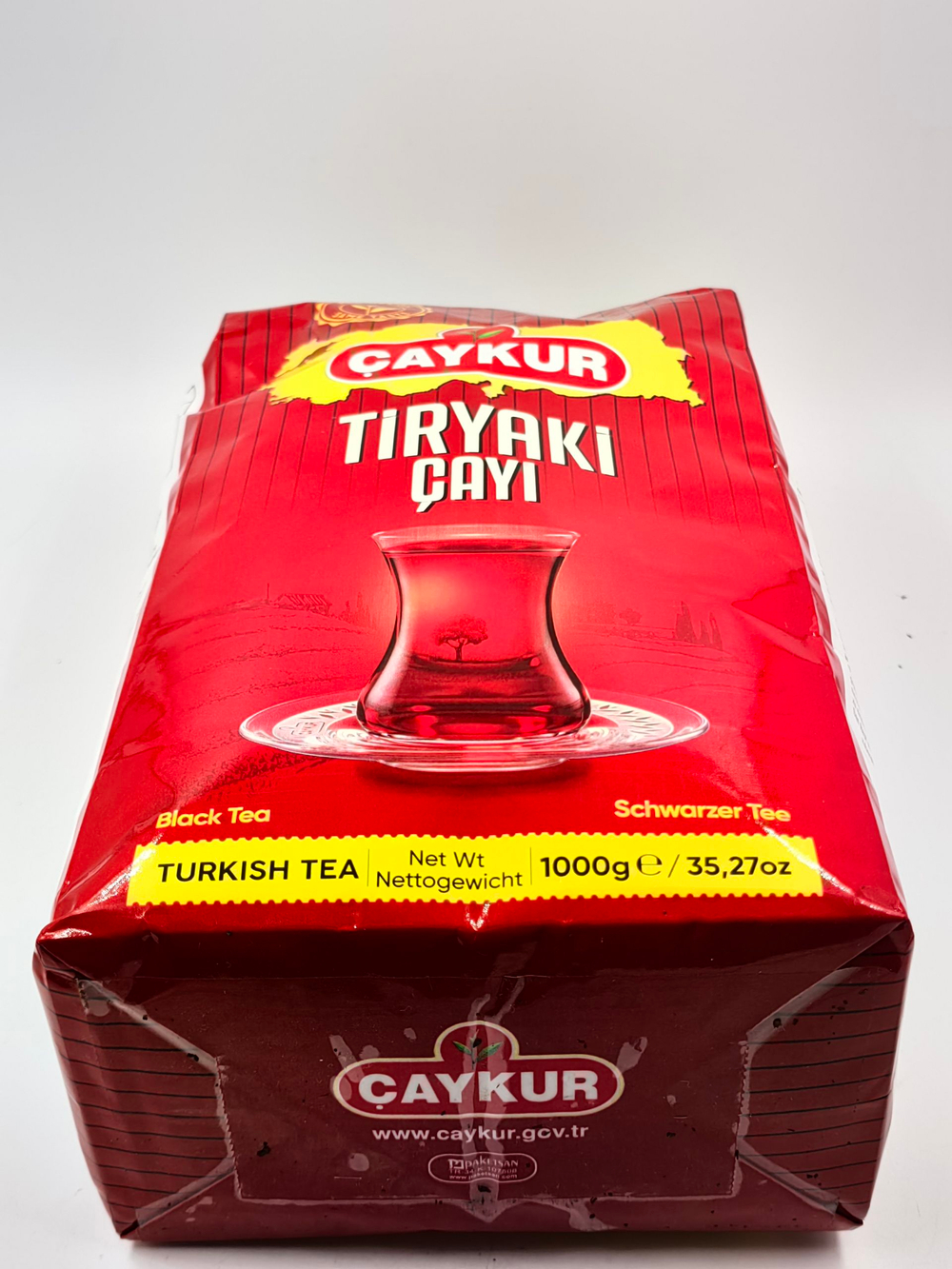 Чай черный рассыпной Caykur Tiryaki мелколистовой, 1000 г (Турция)