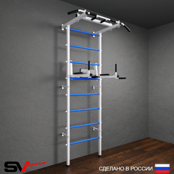Шведская стенка Sv Pro 802 (Турник Pro/Брусья/стойка)