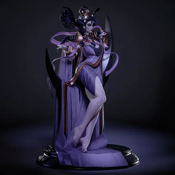 Nyx on the Сrescent Moon - Hades