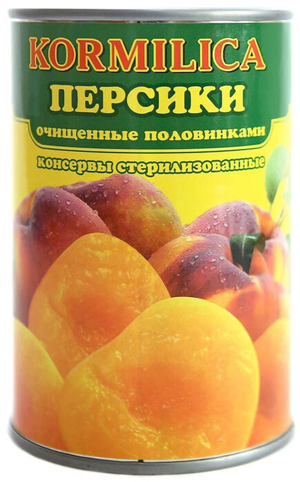 Персики Кормилица очищенные половинками 425 мл