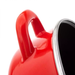 Кастрюля с крышкой 1.4л Kochstar Primus lava red