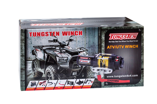 Лебедка Tungsten T4500 LB/2041 КГ, с кевларовым тросом