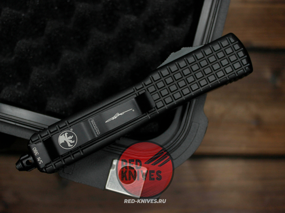 Нож Microtech Ultratech DELTA T/E A+++ BLACK TANTO