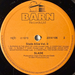 Slade ‎– Slade Alive Vol Two (Скандинавия 1978г.)