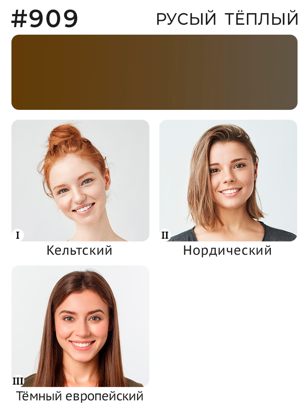 Минеральный пигмент Ne Pigment Русый тёплый #909, 7 мл.