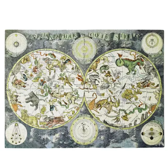 Pazl \ Puzzle \ Пазл  Early Cartography / Celestial Planishere / Puzzle / 1000 PC
