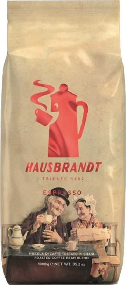 Кофе в зернах Hausbrandt Espresso 1 кг 2 шт
