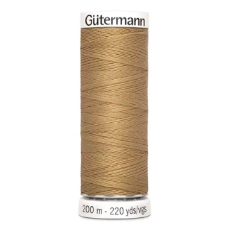 Нить Sew-All 200 м, Gutermann, 591 песочно-желтый