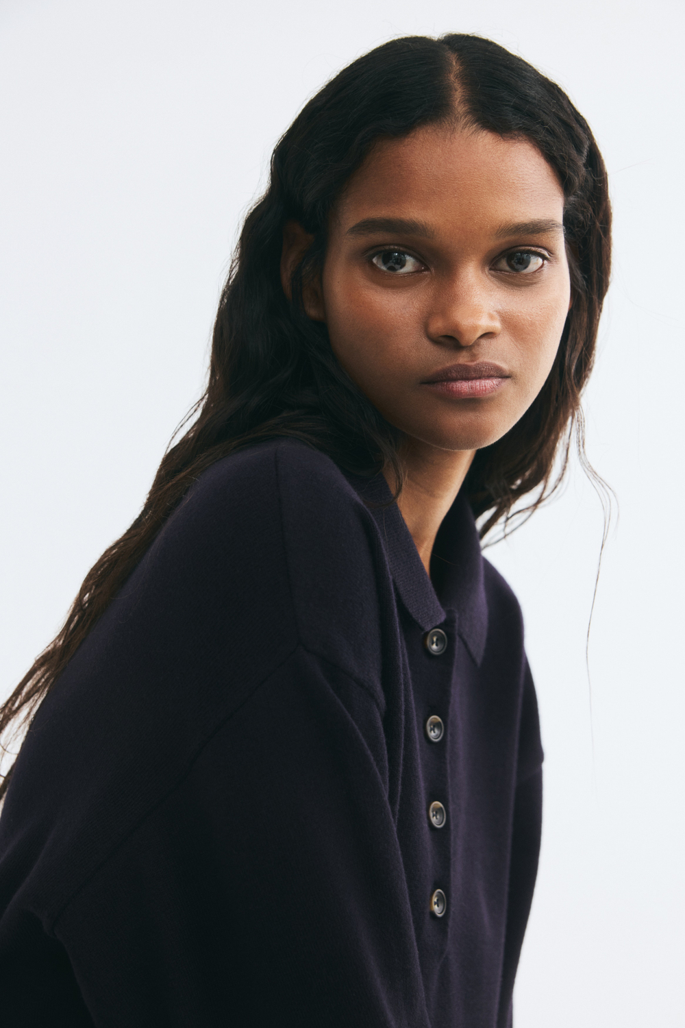 Трикотажное платье-поло - H&M