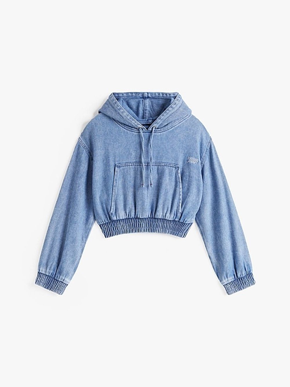 Толстовка женская TOMMY JEANS TJW DENIM CROPPED HO