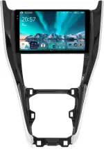 Магнитола для Toyota Harrier 3 XU60 2013-2017 (большая рамка) - Teyes CC4 монитор 10.36" 2K QLED на Android 14, Быстрейшая, Snapdragon 680, DSP, CarPlay, 4G SIM-слот