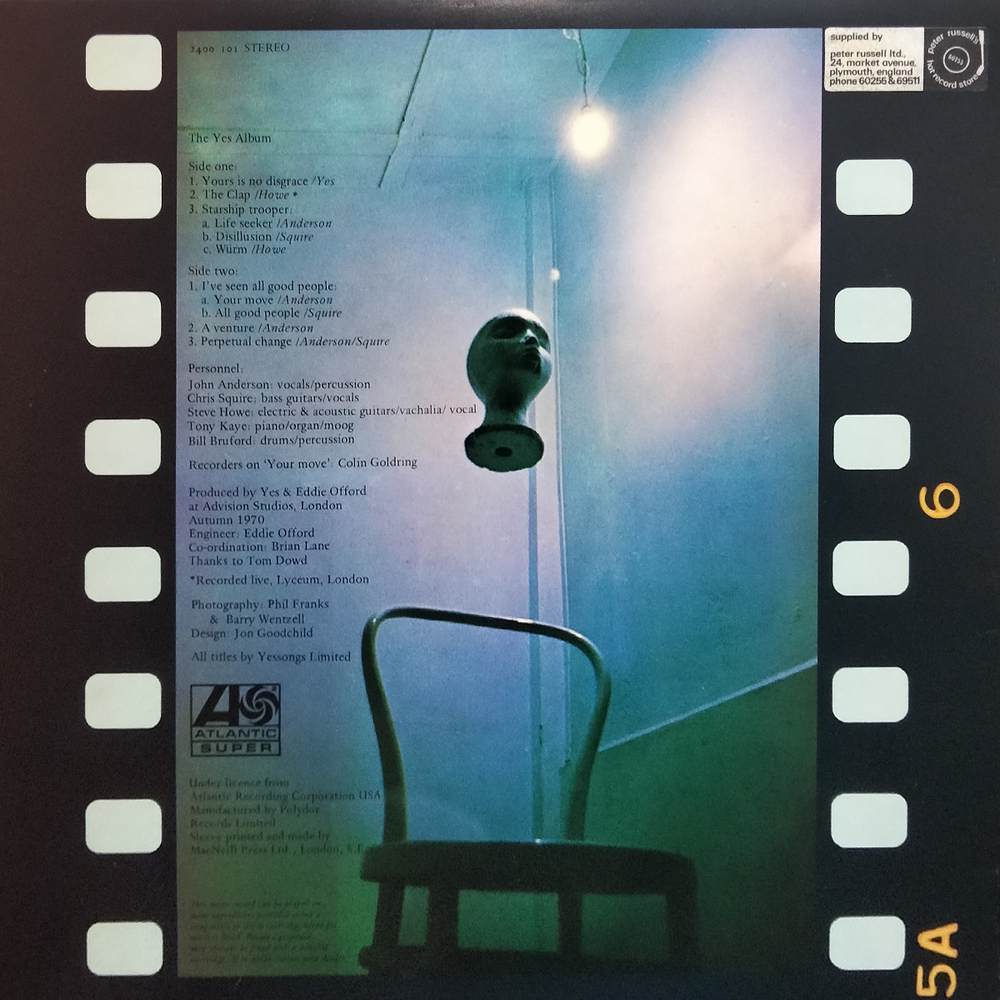 Yes / The Yes Album (LP)
