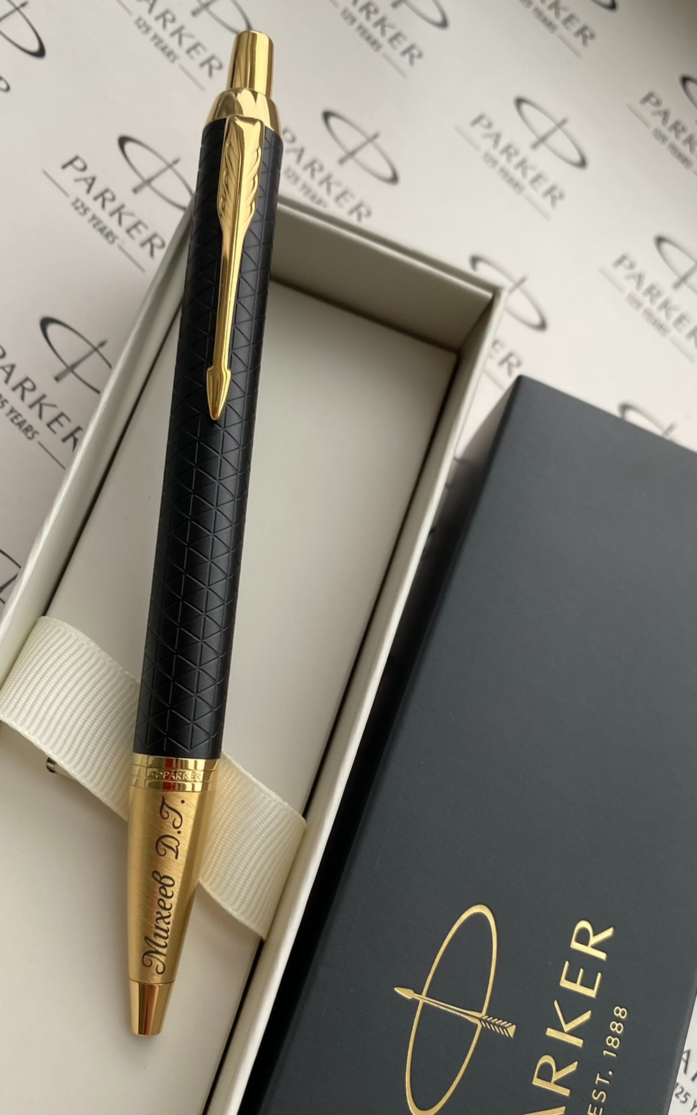 Шариковая ручка Parker IM Premium Black GT