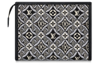 LOUIS VUITTON Natural Cow Leather Clutch Toiletry Bag, Toiletry Bag Men"s Black