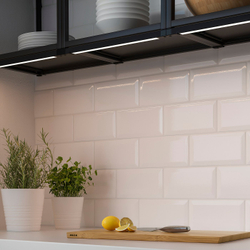 IKEA SKYDRAG  (ИКЕА СКИДРАГ)  -  Светодиодная лента для столешницы/шкафа с датчиком - с регулировкой яркости антрацит 60 см