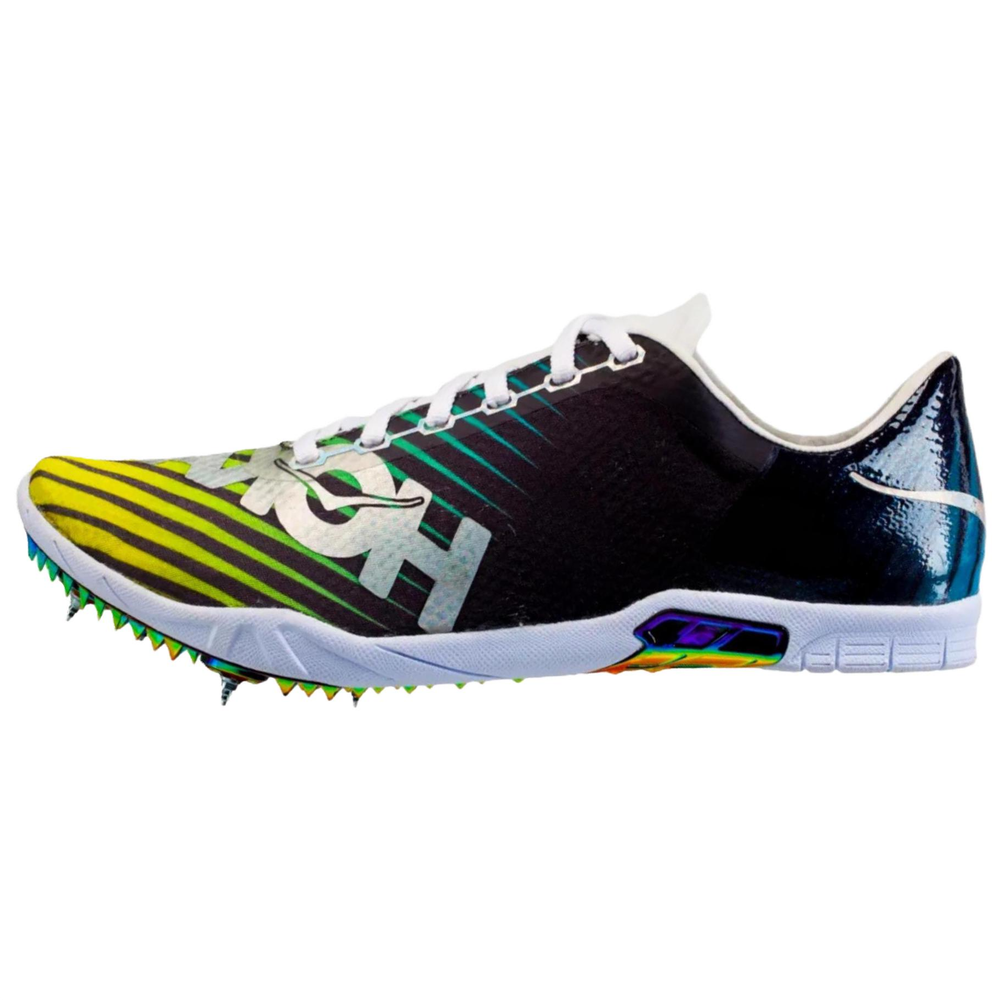 HOKA ONE ONE Speed Evo Black Blue Track And Field Shoes Men"s