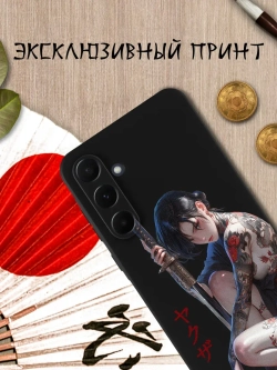 Чехол на Samsung A55 с принтом