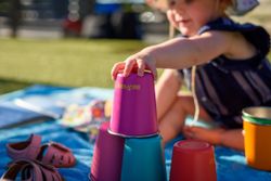 Набор стаканов Klean Kanteen Kid Cup 10oz (296 мл) Gum Drops - 4 шт