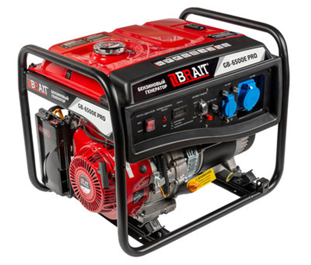 Генератор бензиновый BRAIT GB-6500E PRO