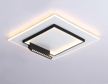 Потолочный светодиодный светильник 72W 3000K-6400K+4200K FL51455/1+1 WH/BK белый/чёрный Comfort LineTech Ambrella