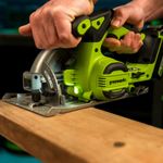 Циркулярная пила аккумуляторная Greenworks Арт. 1501607, 24 V, бесщеточная, 57 мм, без АКБ и ЗУ