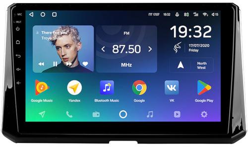 Магнитола для Toyota Corolla E210 2019-2024+, Corolla Cross - Teyes CC2 PLUS монитор 10.1" QLED, Android 10, Быстрая, SIM-слот