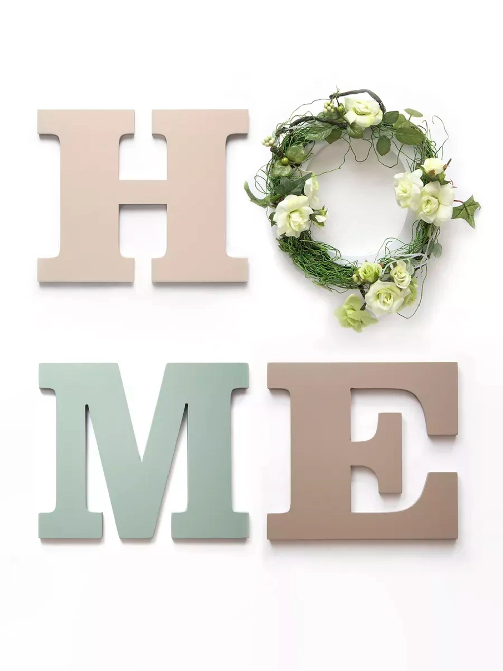 Декор на стену буквы "HOME"