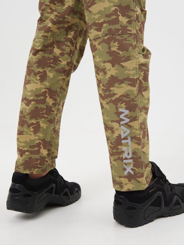 Брюки летние Матрица ткань Nylon Cotton Рип-Стоп цвет КМФ (MV-23)