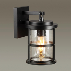 4964/1W NATURE ODL22 715 черный/стекло Ландшафтный настен.светильник E27 1*60W IP44 MAGUS