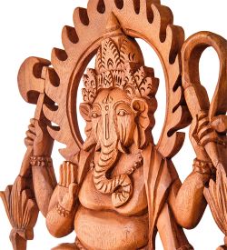 Decor and Gift 17-086 Панно резное «Ганеш» (суар, о.Бали)