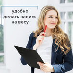 Доска-планшет с прижимом А4 ЧЕРНАЯ