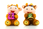 Мягкая игрушка Корова 10см в ассортим.